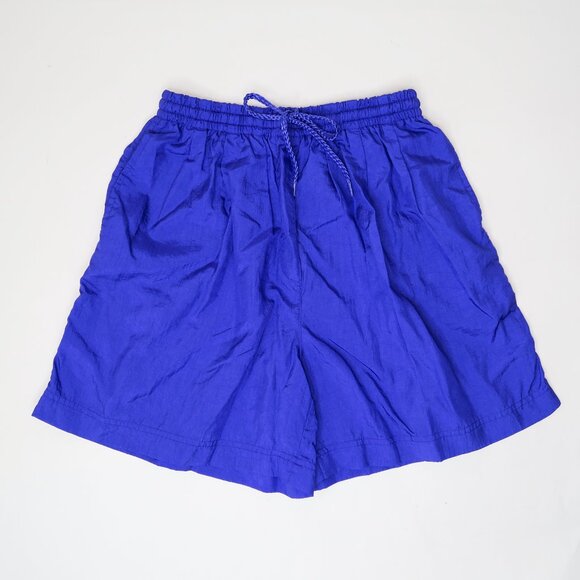 Vintage 90s Lavon Purple Windbreaker Shorts - Picture 4 of 7
